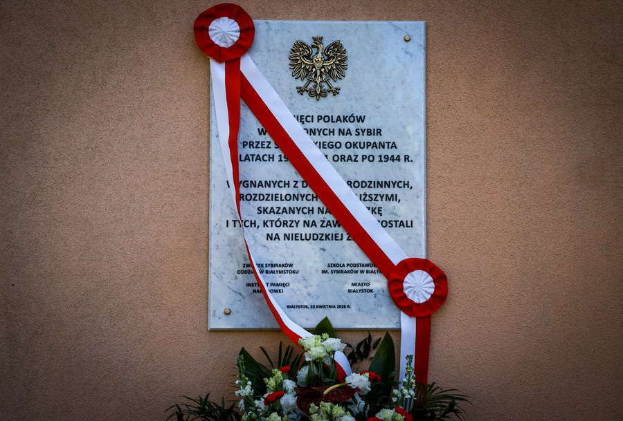Obchody Jubileuszu 70-lecia powstania Szkoły Podstawowej nr 4 im. Sybiraków w Białymstoku oraz 30-lecia nadania imienia szkole – 24 kwietnia 2026, fot. Paula Prudziłowicz (IPN)