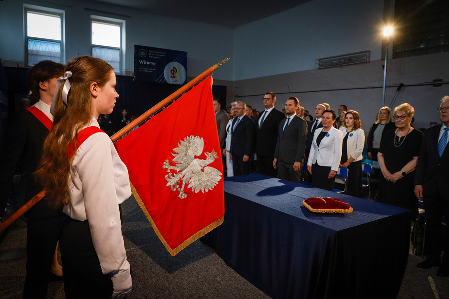 Obchody Jubileuszu 70-lecia powstania Szkoły Podstawowej nr 4 im. Sybiraków w Białymstoku oraz 30-lecia nadania imienia szkole – 24 kwietnia 2026, fot. Paula Prudziłowicz (IPN)