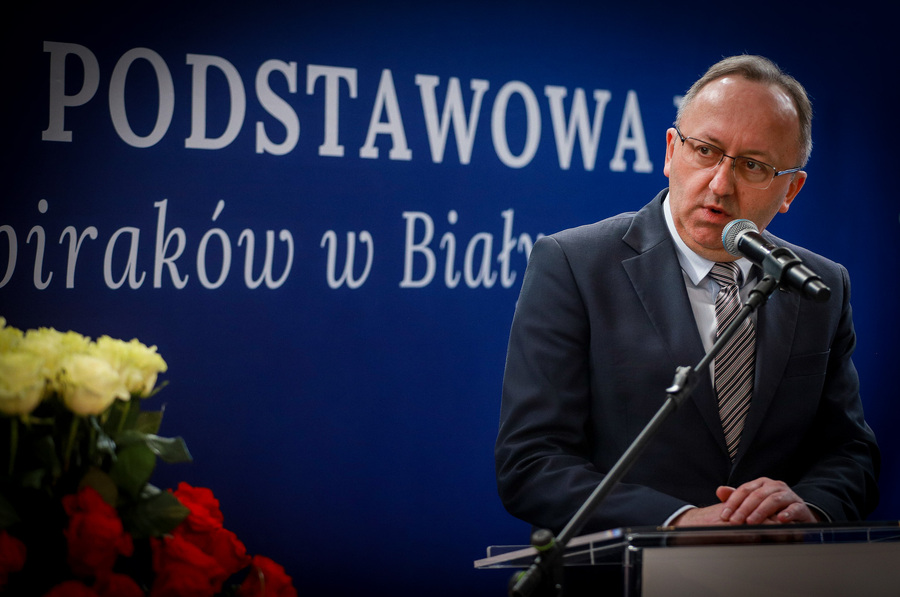 Obchody Jubileuszu 70-lecia powstania Szkoły Podstawowej nr 4 im. Sybiraków w Białymstoku oraz 30-lecia nadania imienia szkole – 24 kwietnia 2026, fot. Paula Prudziłowicz (IPN)