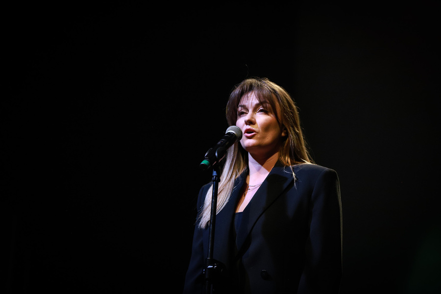 Uroczyste spotkanie Dam i Kawalerów Krzyża Wolności i Solidarności z okazji 45. rocznicy powstania i rejestracji Niezależnego Samorządnego Związku Zawodowego „Solidarność" – 23 kwietnia 2026, fot. Paula Prudziłowicz (IPN)