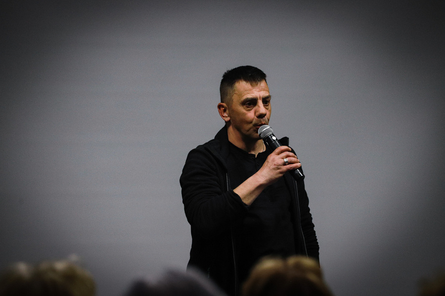 Projekcja pierwszego odcinka serialu dokumentalnego pt. „Szlak Nadziei. Bitwa o Monte Cassino” – 29 kwietnia 2026, fot. Paula Prudziłowicz (IPN)