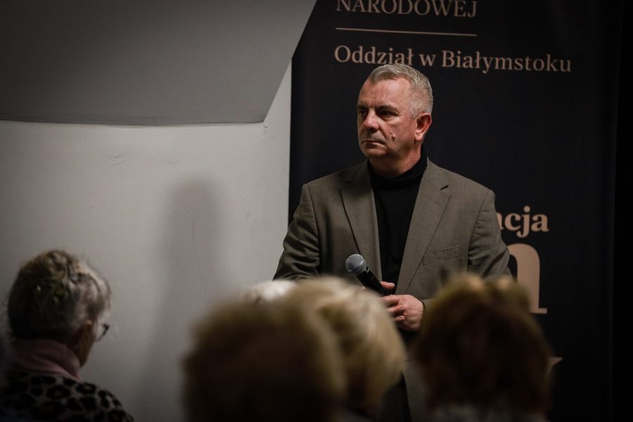 Projekcja pierwszego odcinka serialu dokumentalnego pt. „Szlak Nadziei. Bitwa o Monte Cassino” – 29 kwietnia 2026, fot. Paula Prudziłowicz (IPN)
