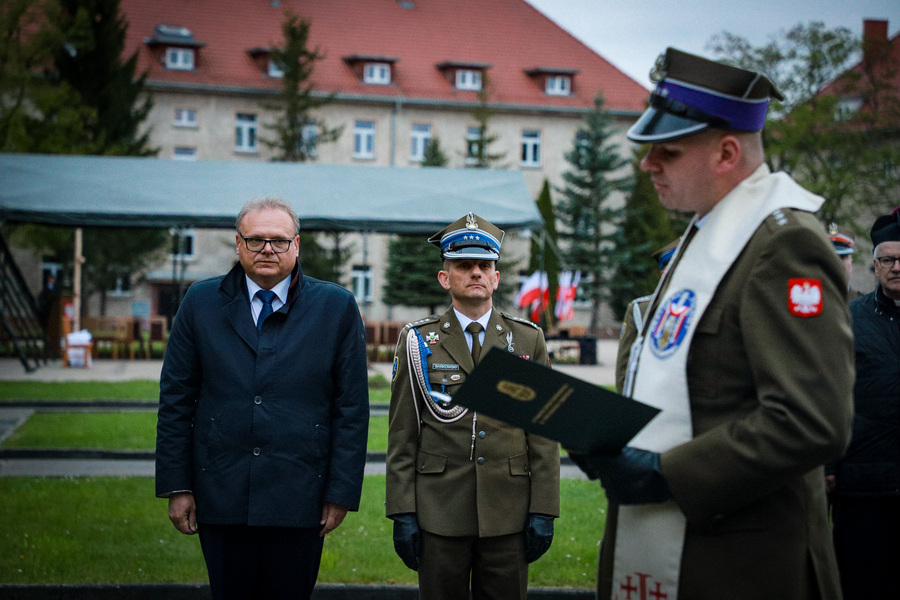 Uroczystość odsłonięcia i poświęcenia obelisku upamiętniającego płk. Zygmunta Szendzielarza ps. „Łupaszka” oraz Żołnierzy Niezłomnych 5. Wileńskiej Brygady Armii Krajowej – 7 maja 2026, fot. Paula Prudziłowicz