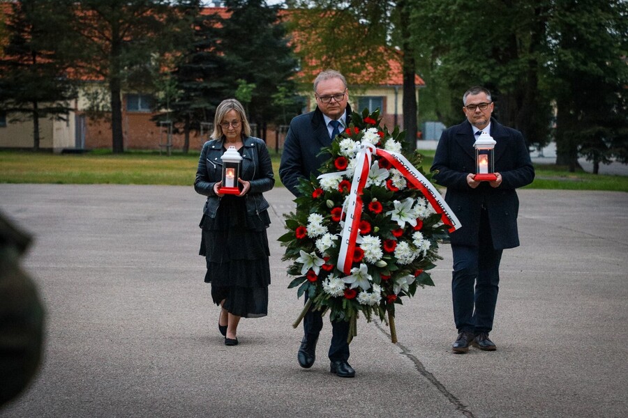 Uroczystość odsłonięcia i poświęcenia obelisku upamiętniającego płk. Zygmunta Szendzielarza ps. „Łupaszka” oraz Żołnierzy Niezłomnych 5. Wileńskiej Brygady Armii Krajowej – 7 maja 2026, fot. Paula Prudziłowicz
