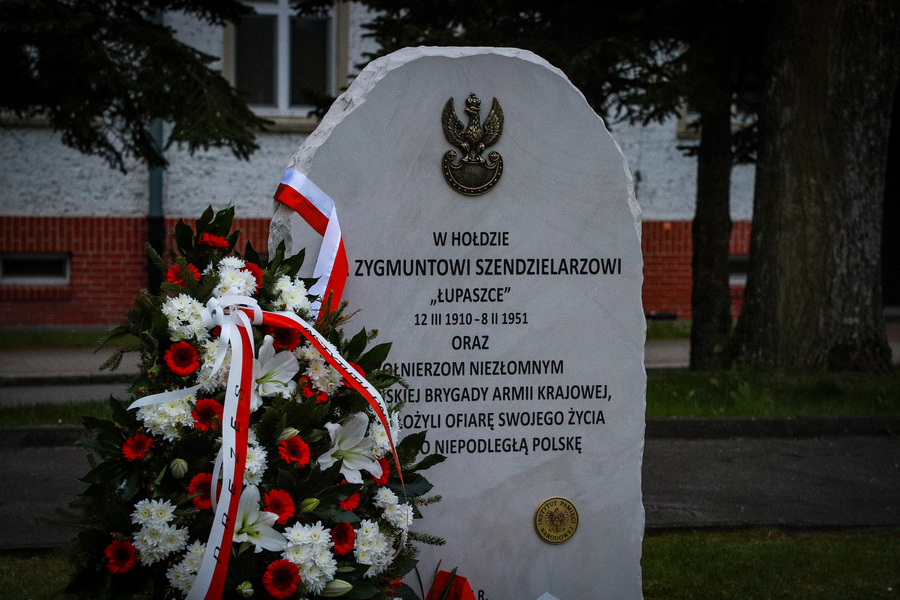 Uroczystość odsłonięcia i poświęcenia obelisku upamiętniającego płk. Zygmunta Szendzielarza ps. „Łupaszka” oraz Żołnierzy Niezłomnych 5. Wileńskiej Brygady Armii Krajowej – 7 maja 2026, fot. Paula Prudziłowicz
