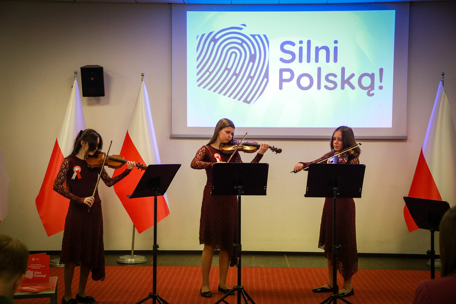 Gala podsumowująca regionalny etap II edycji Ogólnopolskiego Konkursu „Silni Polską” – 14 maja 2026, fot. Paula Prudziłowicz (IPN)