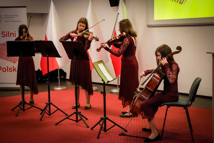 Gala podsumowująca regionalny etap II edycji Ogólnopolskiego Konkursu „Silni Polską” – 14 maja 2026, fot. Paula Prudziłowicz (IPN)