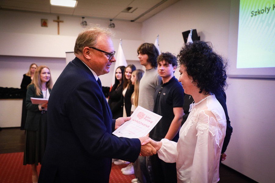 Gala podsumowująca regionalny etap II edycji Ogólnopolskiego Konkursu „Silni Polską” – 14 maja 2026, fot. Paula Prudziłowicz (IPN)