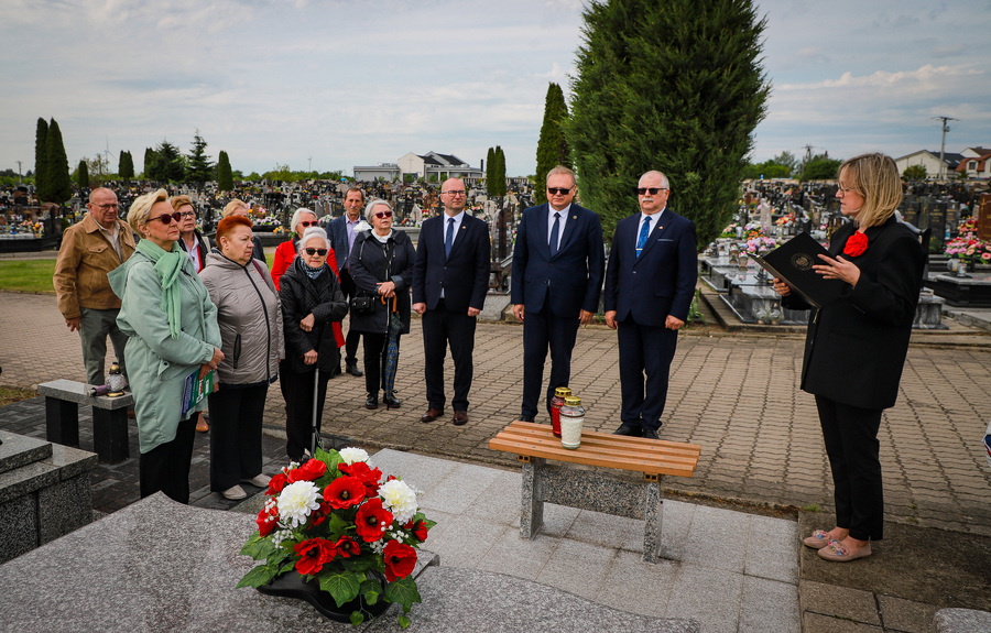Odsłonięcie i poświęcenie tablicy memoratywnej poświęcone Żołnierzom 2. Korpusu Polskiego – Synom Ziemi Grajewskiej – 18 maja 2026, fot. Paula Prudziłowicz (IPN)