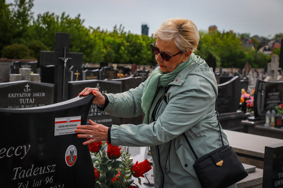 Odsłonięcie i poświęcenie tablicy memoratywnej poświęcone Żołnierzom 2. Korpusu Polskiego – Synom Ziemi Grajewskiej – 18 maja 2026, fot. Paula Prudziłowicz (IPN)