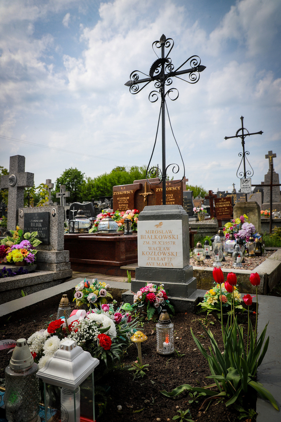 Odsłonięcie i poświęcenie tablicy memoratywnej poświęcone Żołnierzom 2. Korpusu Polskiego – Synom Ziemi Grajewskiej – 18 maja 2026, fot. Paula Prudziłowicz (IPN)