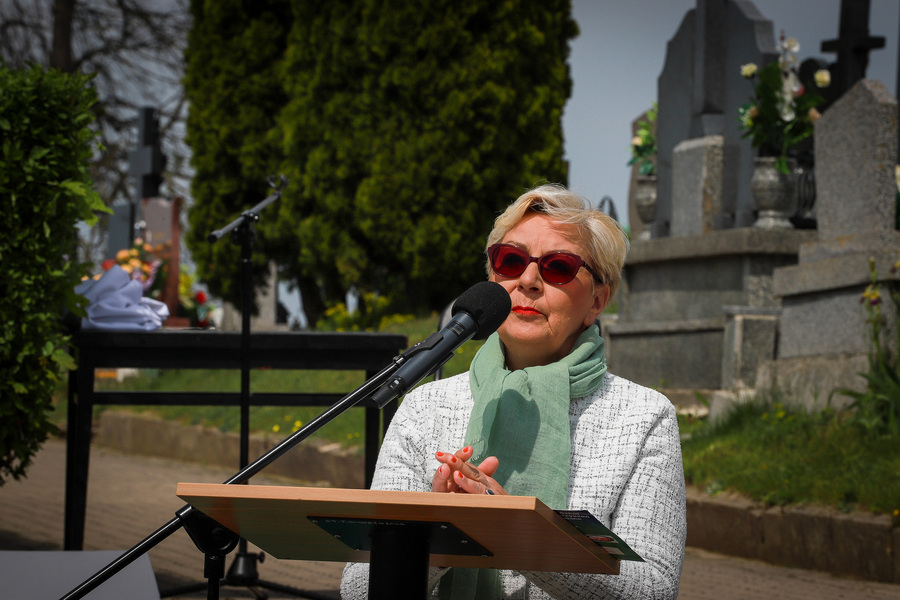 Odsłonięcie i poświęcenie tablicy memoratywnej poświęcone Żołnierzom 2. Korpusu Polskiego – Synom Ziemi Grajewskiej – 18 maja 2026, fot. Paula Prudziłowicz (IPN)