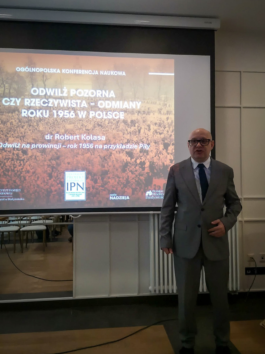 Ogólnopolska Konferencja Naukowa „Odwilż pozorna czy rzeczywista – odmiany roku 1956 w Polsce” – 25-26 maja 2026, fot. (IPN)