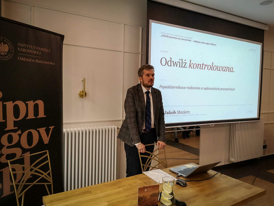 Ogólnopolska Konferencja Naukowa „Odwilż pozorna czy rzeczywista – odmiany roku 1956 w Polsce” – 25-26 maja 2026, fot. (IPN)