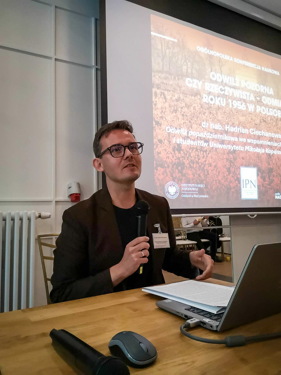 Ogólnopolska Konferencja Naukowa „Odwilż pozorna czy rzeczywista – odmiany roku 1956 w Polsce” – 25-26 maja 2026, fot. (IPN)