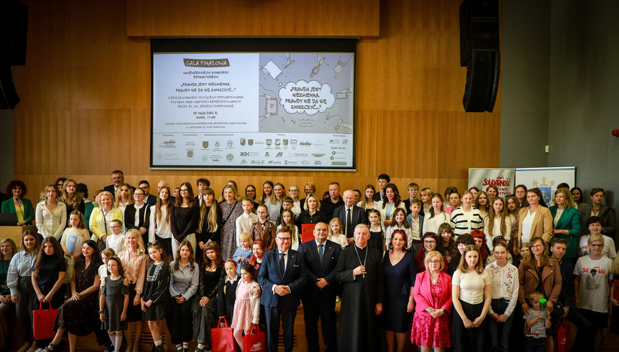 Gala finałowa Wojewódzkiego Konkursu Edukacyjnego „Prawda jest niezmienna. Prawdy nie da się zniszczyć…” – 28 maja 2026, fot. Paula Prudziłowicz (IPN)