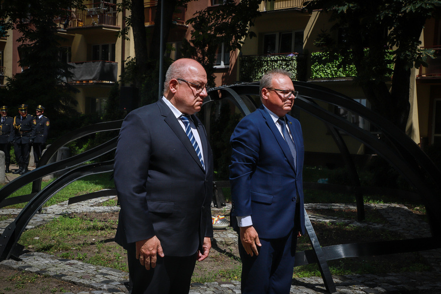 85. rocznica spalenia Wielkiej Synagogi w Białymstoku – 26 czerwca 2026, fot. Paula Prudziłowicz (IPN)