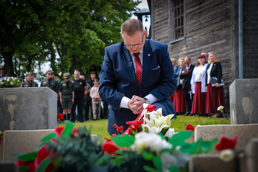 Obchody 82. rocznicy operacji „Ostra Brama” na Wileńszczyźnie – 7 lipca 2026, fot. Paula Prudziłowicz (IPN)