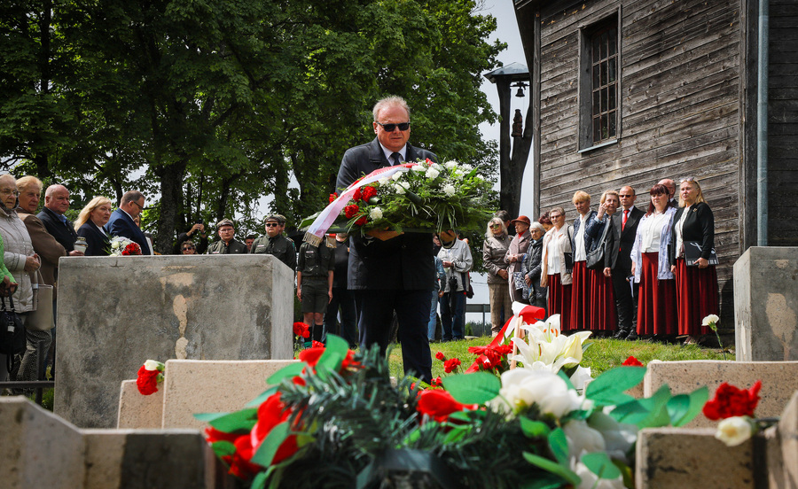 Obchody 82. rocznicy operacji „Ostra Brama” na Wileńszczyźnie – 7 lipca 2026, fot. Paula Prudziłowicz (IPN)