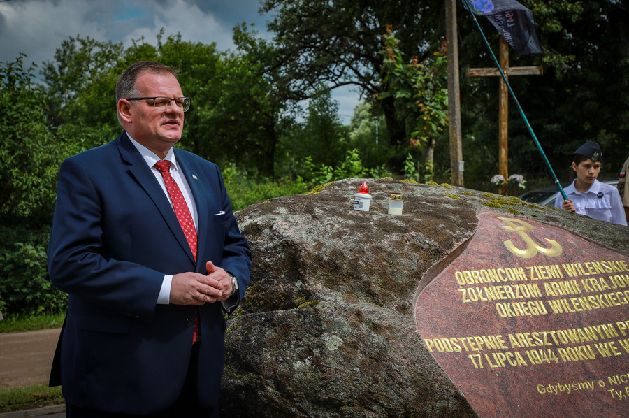 Obchody 82. rocznicy operacji „Ostra Brama” na Wileńszczyźnie – 7 lipca 2026, fot. Paula Prudziłowicz (IPN)