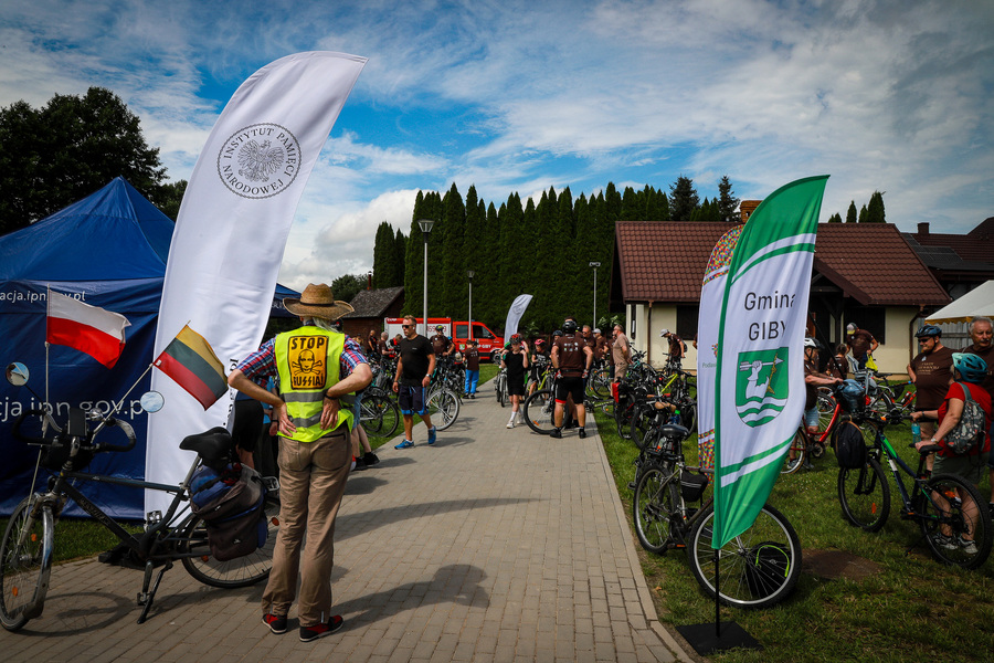IX Rajd Rowerowy Szlakiem Ofiar Obławy Augustowskiej – 18 lipca 2026, fot. Paula Prudziłowicz (IPN)