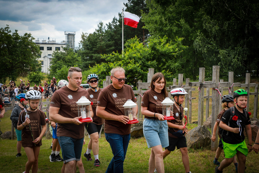 IX Rajd Rowerowy Szlakiem Ofiar Obławy Augustowskiej – 18 lipca 2026, fot. Damian Trzeciak (IPN)