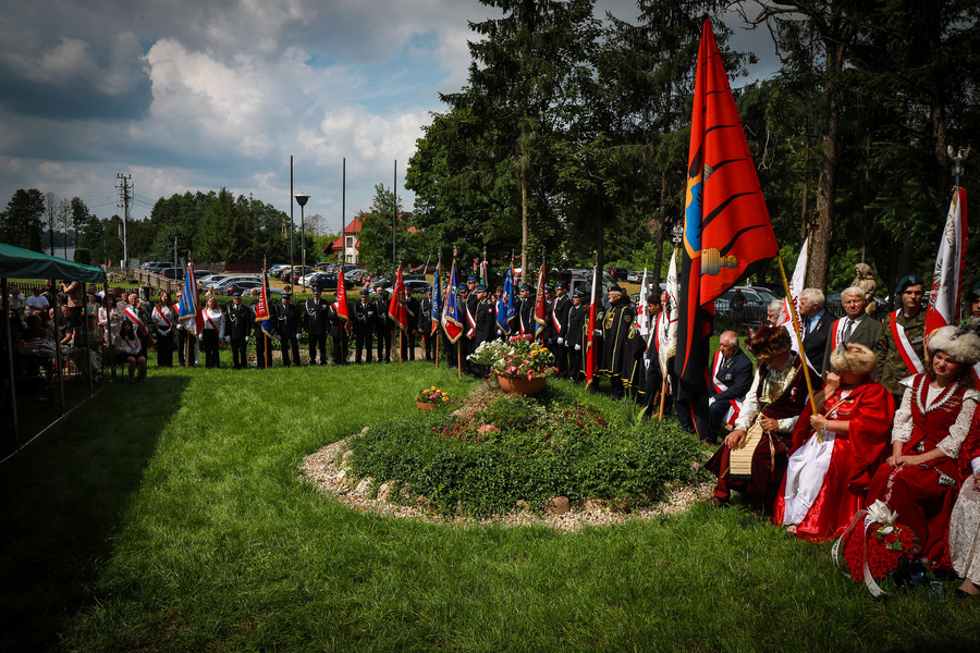 Zginęli, bo byli Polakami – główne uroczystości 81. rocznicy Obławy Augustowskiej w Gibach – 19 lipca 2026, fot. Paula Prudziłowicz (IPN)