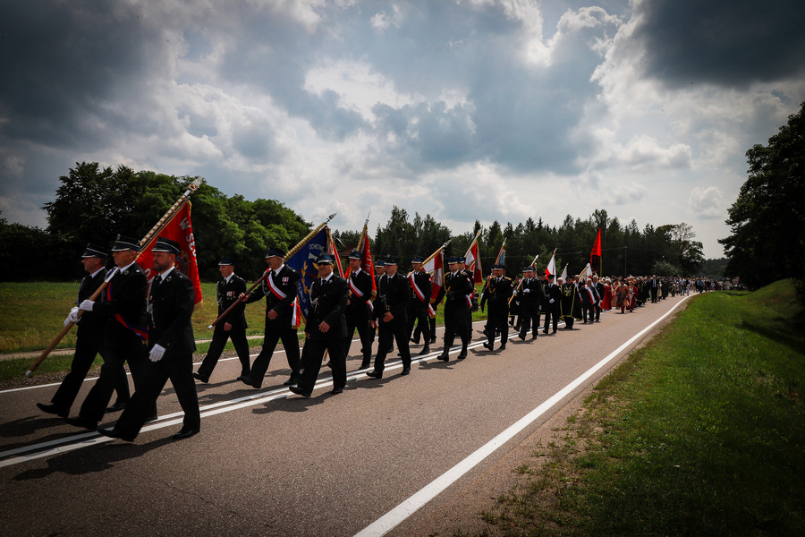 Zginęli, bo byli Polakami – główne uroczystości 81. rocznicy Obławy Augustowskiej w Gibach – 19 lipca 2026, fot. Paula Prudziłowicz (IPN)
