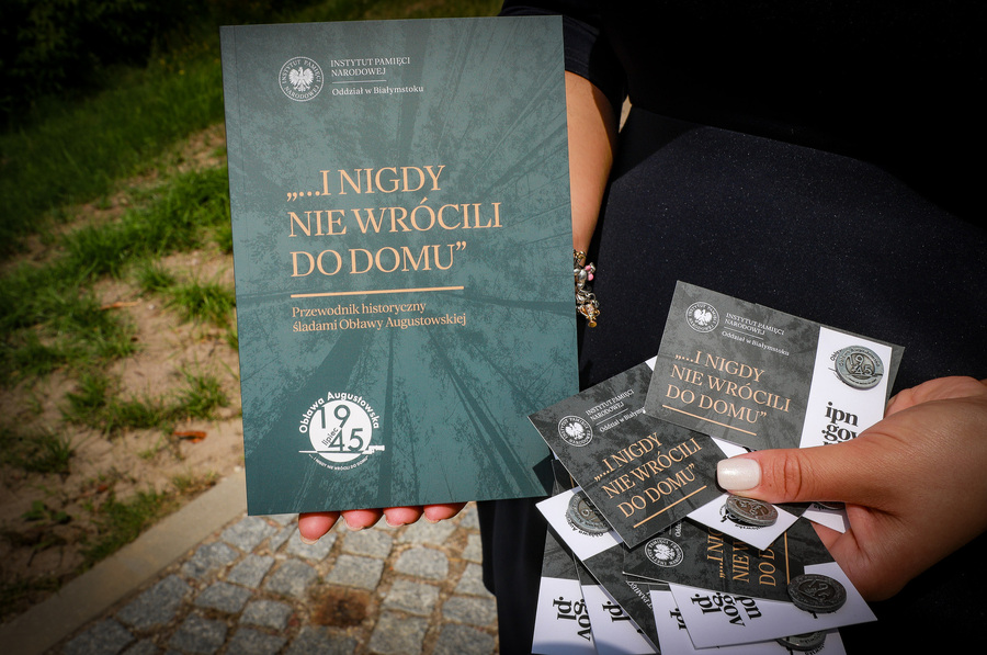 Zginęli, bo byli Polakami – główne uroczystości 81. rocznicy Obławy Augustowskiej w Gibach – 19 lipca 2026, fot. Paula Prudziłowicz (IPN)