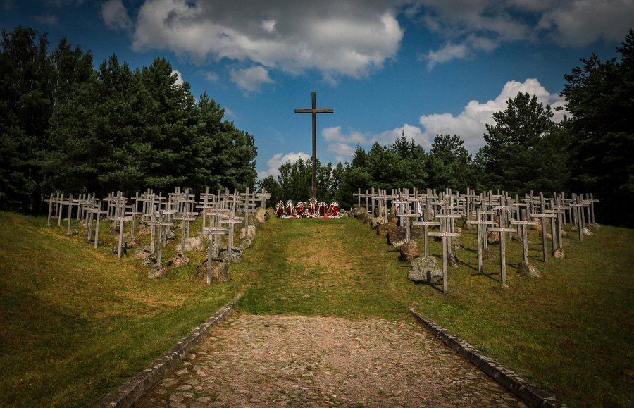 Zginęli, bo byli Polakami – główne uroczystości 81. rocznicy Obławy Augustowskiej w Gibach – 19 lipca 2026, fot. Paula Prudziłowicz (IPN)