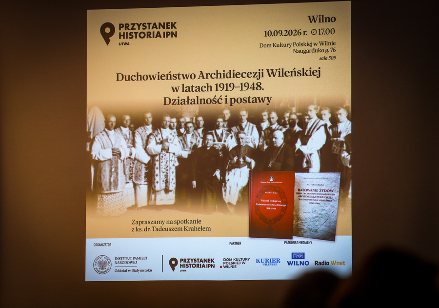 Przystanek Historia Wilno w Domu Kultury Polskiej w Wilnie – 10 września 2026, fot. Paula Prudziłowicz (IPN)