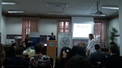 Regionalny Turniej Debat Oksfordzkich. Pojedynek I i II LO z Olsztyna