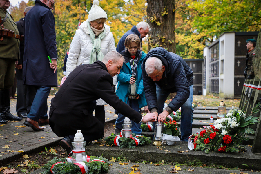 80. rocznica zbrodni komunistycznej dokonanej w Lesie Solnickim – 11 października 2026, fot. Paula Prudziłowicz (IPN)