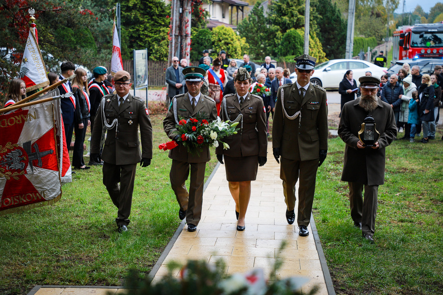 80. rocznica zbrodni komunistycznej dokonanej w Lesie Solnickim – 11 października 2026, fot. Paula Prudziłowicz (IPN)