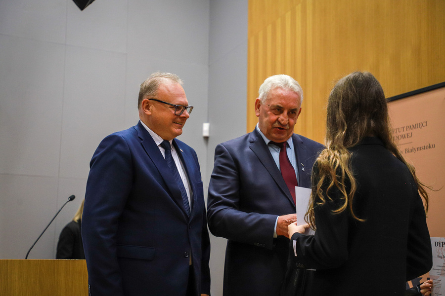 Gala IX edycji Konkursu Poetyckiego „Historia najnowsza Polski w poezji dzieci i młodzieży” – 21 października 2026, fot. Paula Prudziłowicz (IPN)