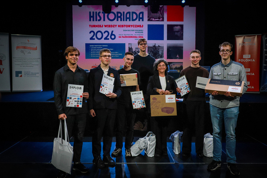 8. edycja konkursu historycznego „Historiada” w Domu Polskim w Wilnie – 26 października 2026, fot. Paula Prudziłowicz (IPN)