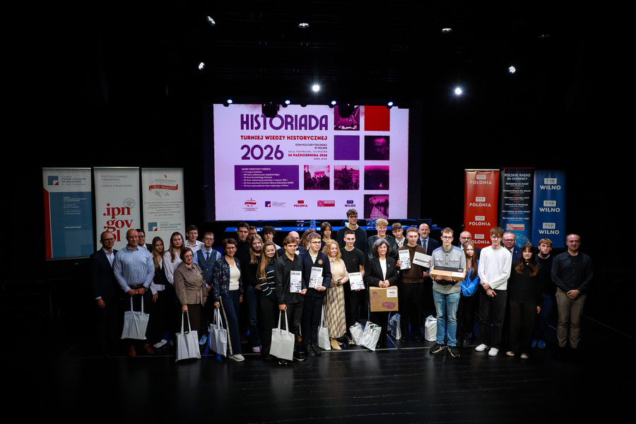 8. edycja konkursu historycznego „Historiada” w Domu Polskim w Wilnie – 26 października 2026, fot. Paula Prudziłowicz (IPN)