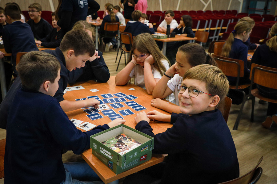 Zajęcia edukacyjne w Gimnazjum im. Jana Śniadeckiego w Solecznikach – 26 października 2026, fot. Paula Prudziłowicz (IPN)
