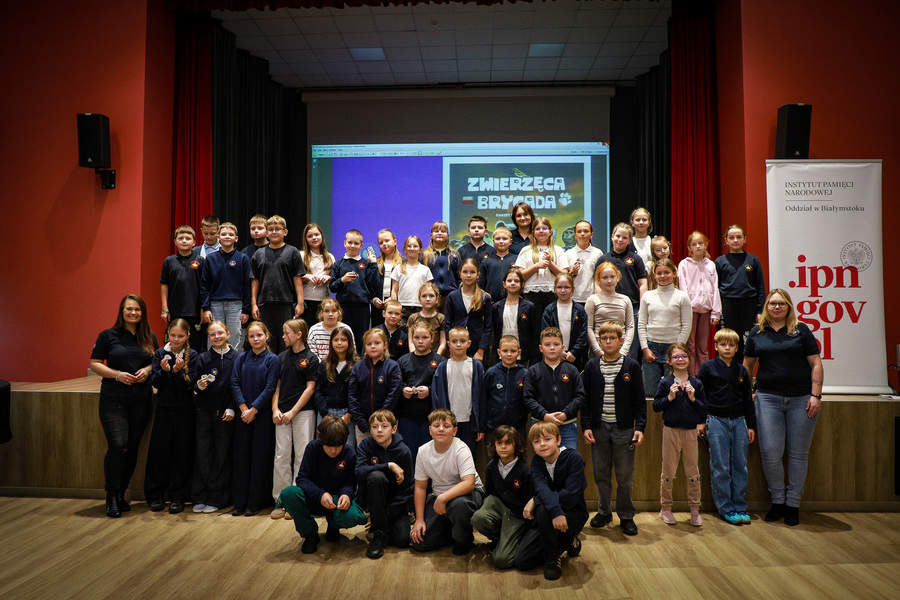 Zajęcia edukacyjne w Gimnazjum im. Jana Śniadeckiego w Solecznikach – 26 października 2026, fot. Paula Prudziłowicz (IPN)