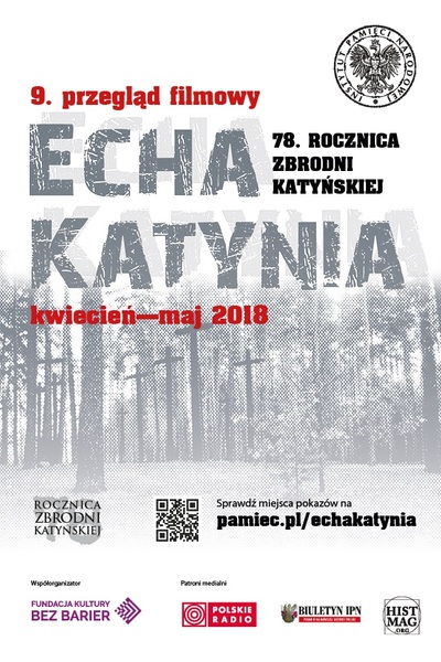 Przegląd filmowy „Echa Katynia” - Białystok, 20 kwietnia 2018