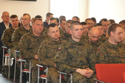 Żołnierze z 18. Białostockiego Pułku Rozpoznawczego