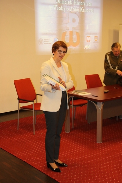 Okolicznościowe monety przekazała przedstawicielka NBP Ida Stefanowicz