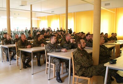 W spotkaniu uczestniczyła ponad setka żołnierzy 18. Białostockiego Pułku Rozpoznawczego