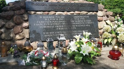 Olsztyński Pomnik Ofiar Ludobójstwa  na Wołyniu
