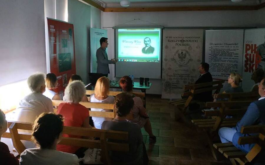 Sylwetkę Wincentego Witosa przybliżył Dawid Zagził