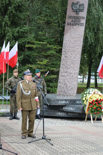Przemówienie kpt. Czesława Chocieja