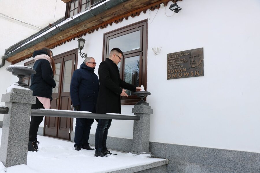 Uroczyste obchody 80. rocznicy śmierci Romana Dmowskiego