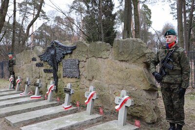 Uroczystości Narodowego Dnia Pamięci „Żołnierzy Wyklętych” na Cmentarzu Wojskowym w Bałymstoku