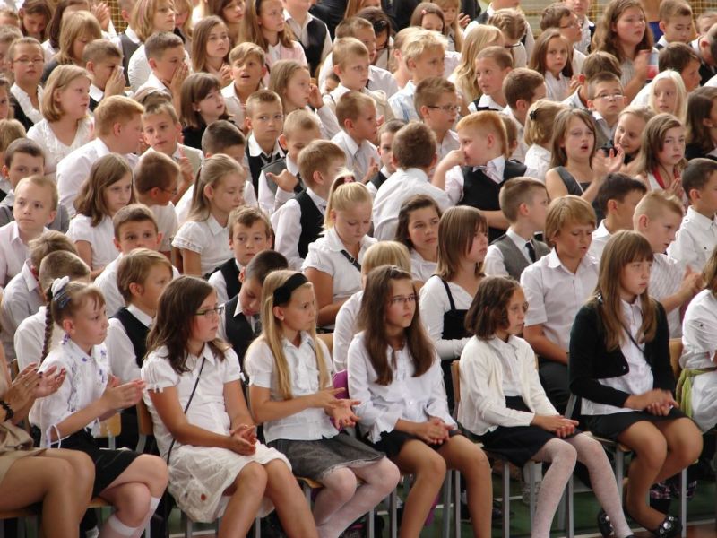 Uczniowie łomżyńskich szkół