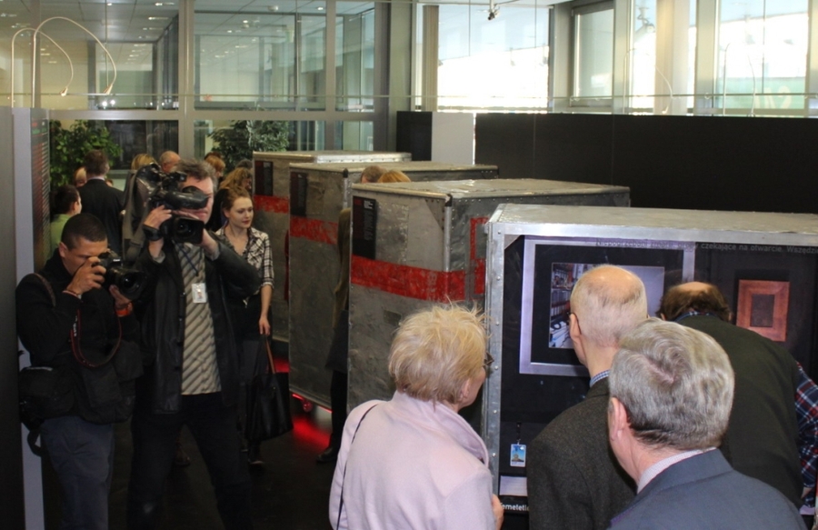 W wernisażu uczestniczyło kilkadziesiąt osób